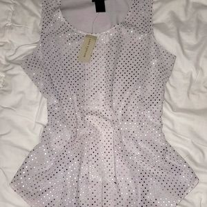Ann Taylor polka dot shirt - Xsmall